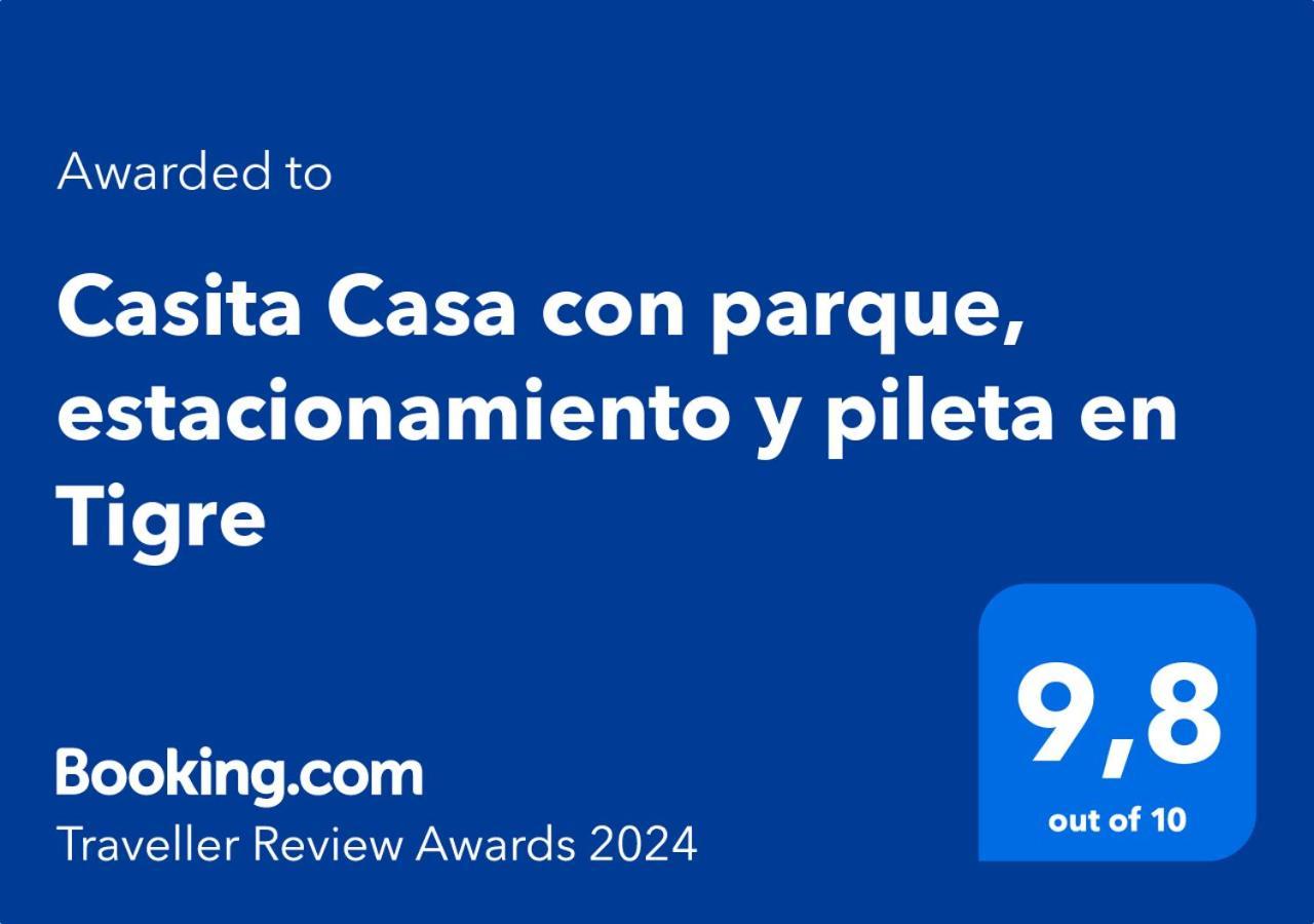 Casita Casa Con Parque, Estacionamiento Y Pileta En Tigre Villa Dış mekan fotoğraf